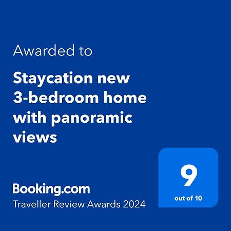 Staycation 3-Bedroom Home With Panoramic Views Free Off Road Parking Endon Exterior photo